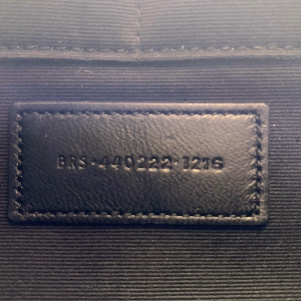 Saint Laurent Cassandre Matelasse Zip Pouch - Large Size - Picture 5 of 6